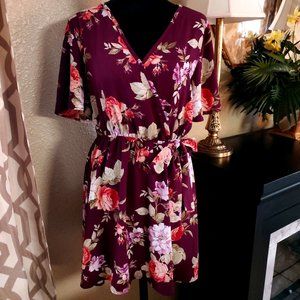 Rue 21 Maroon Dress